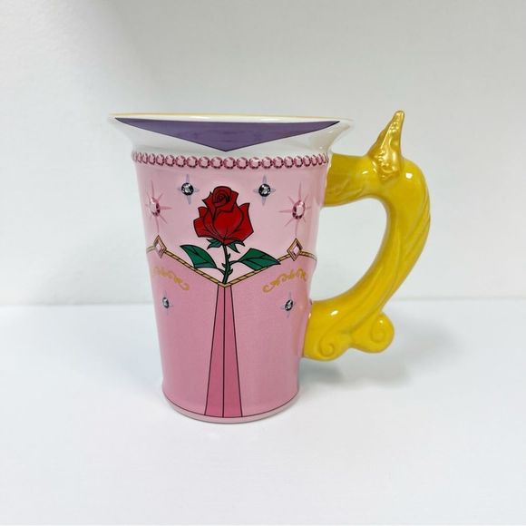 Disney Parks Other - Disney Parks Princess Aurora Sleeping Beauty Ceramic Mug Figural Pink Blue